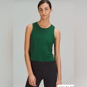 Lululemon tank green size 10